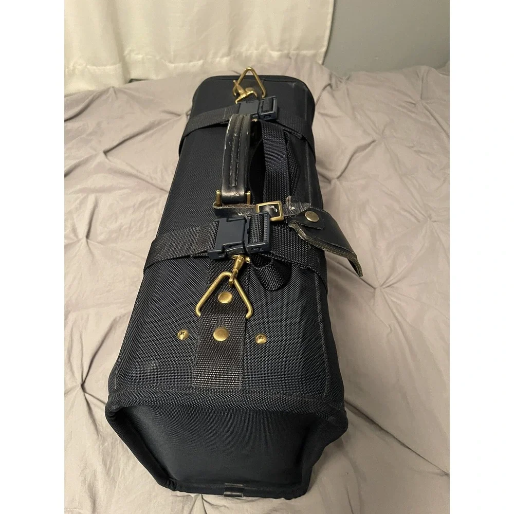 Vtg Tumi Navy Blue Ballistic Nylon Wheeled Luggage‎ Suitcase 21x14x8, Wheel Kit